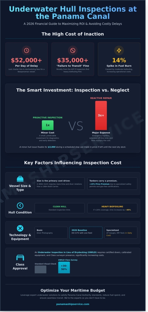 Underwater Hull Insection Cost of Underwater Hull Inspection: 2026 Price Guide for Panama Canal ...